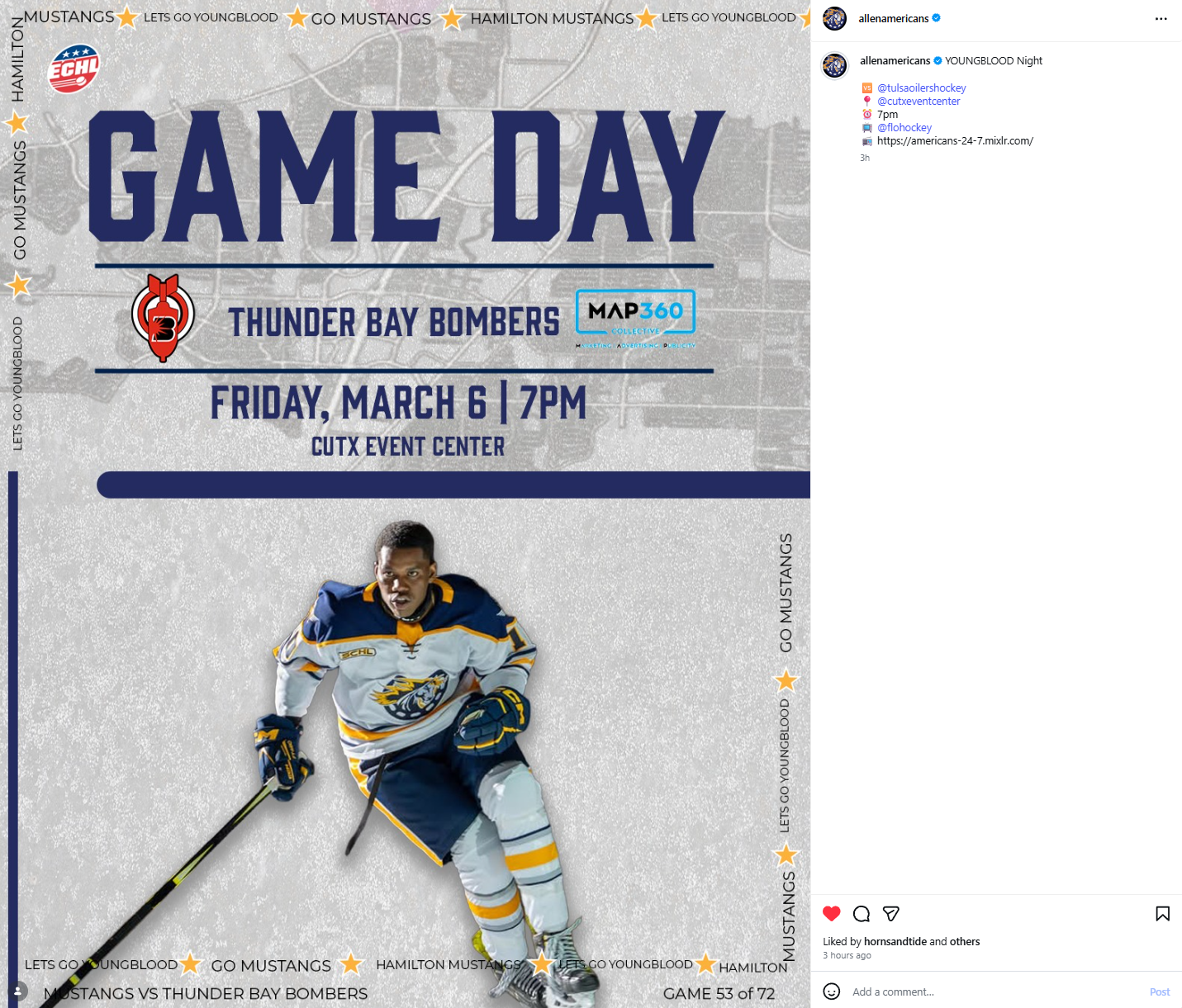 Allen Americans - Instagram Post - 2